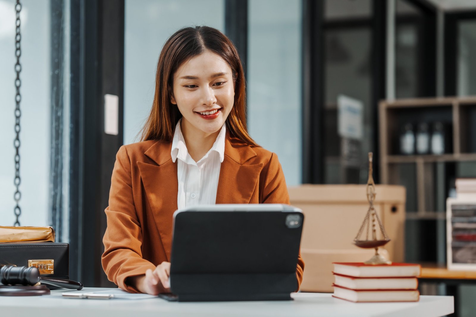 Pretty asian female lawyer realtor suit working with signing contract, law, legislation, Pre-Law Bachelor's Degree Online, Best Online Pre-Law Degrees - College Choice